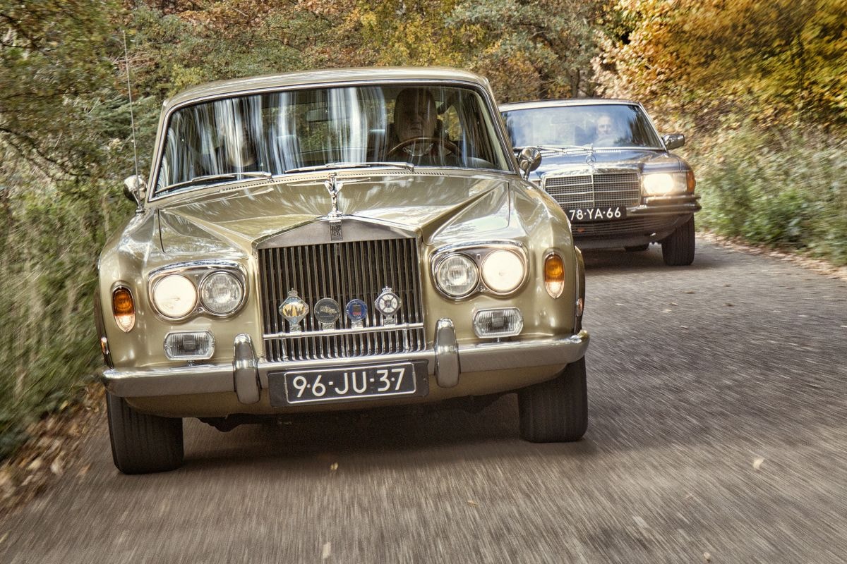 Mercedes-Benz 450 SEL 6.9 vs Rolls-Royce Silver Shadow