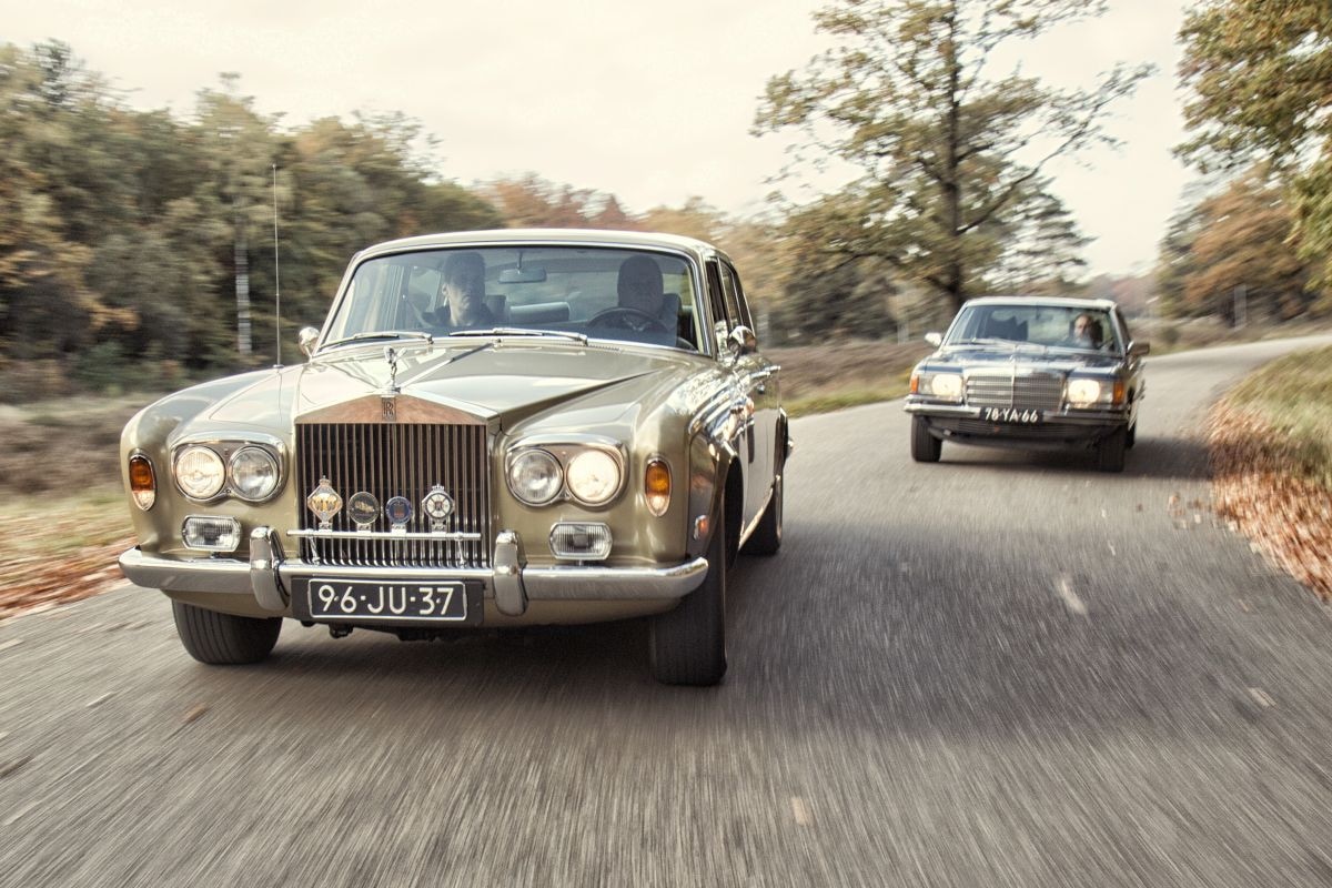 Mercedes-Benz 450 SEL 6.9 vs Rolls-Royce Silver Shadow