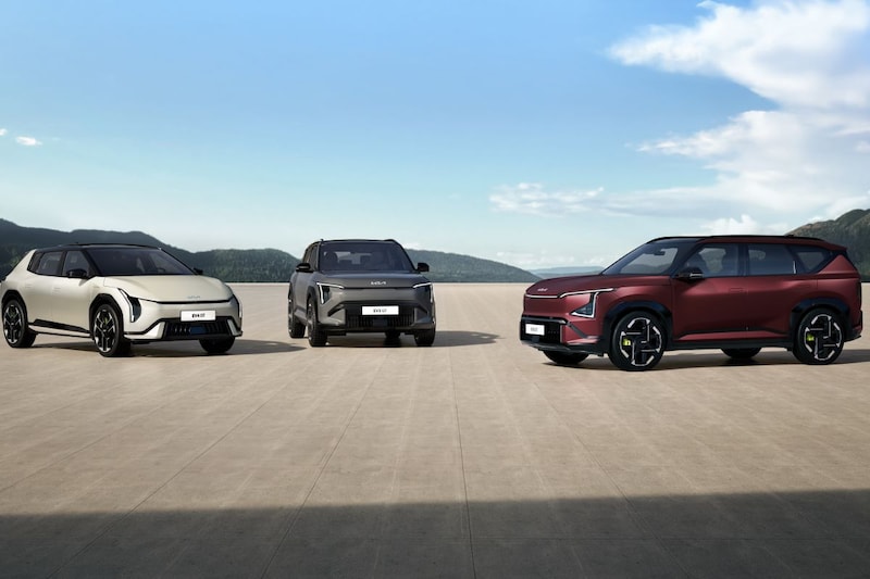 Dit zijn de sportieve Kia EV3 GT, EV4 GT én EV5 GT
