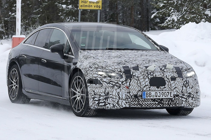 Mercedes-Benz EQS Spyshots