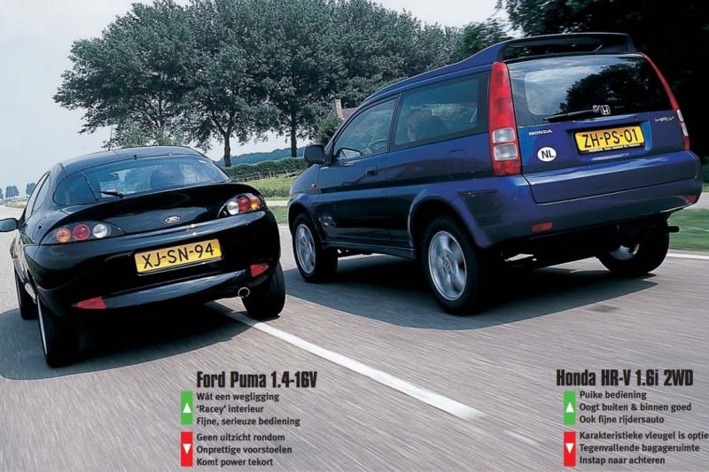Ford Puma vs. Honda HR-V