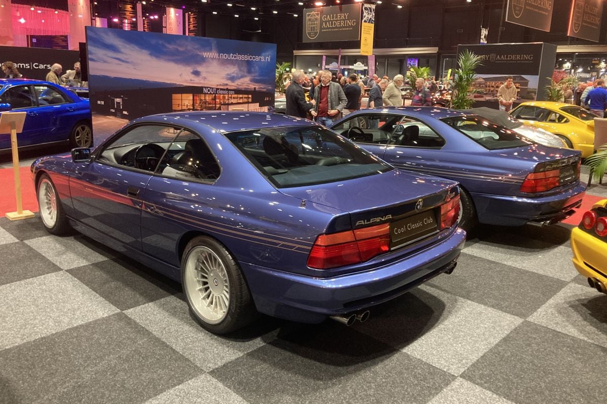 BMW 8-serie Alpina B12 op klassiekerbeurs