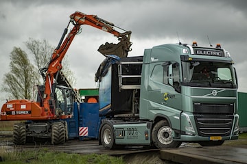 Elektrische vrachtauto Volvo FH elektrisch