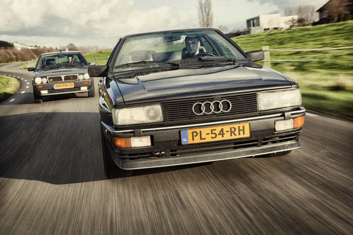 Lancia Delta HF 4WD vs. Audi Quattro klassiekers met 4x4