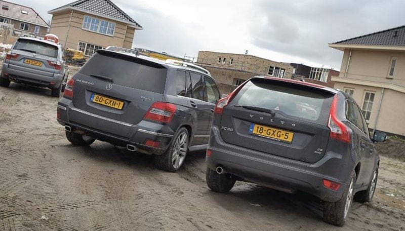 Volvo XC60 eerste generatie met GLK en X3