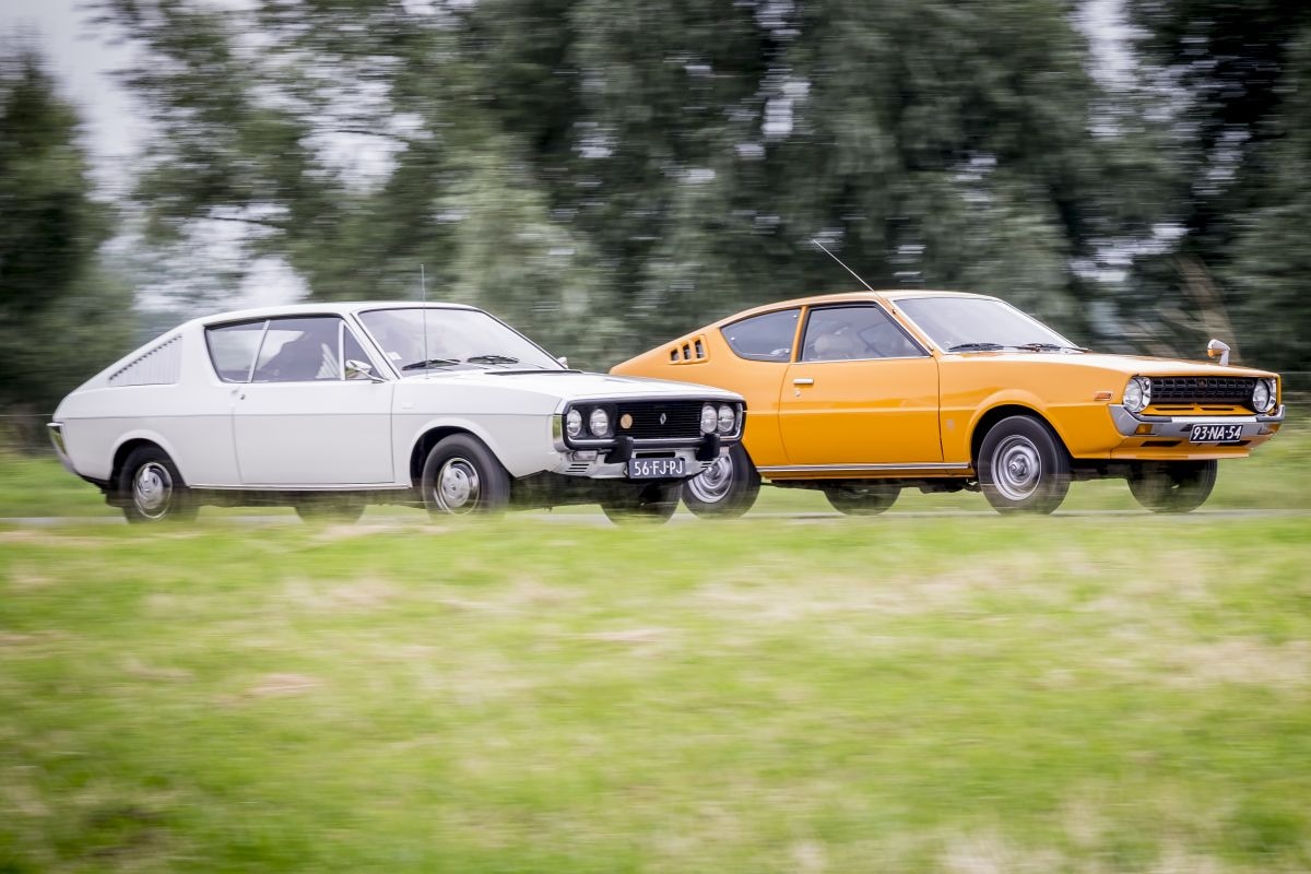 Mitsubishi Celeste vs Renault 17 klassiekers jaren 70