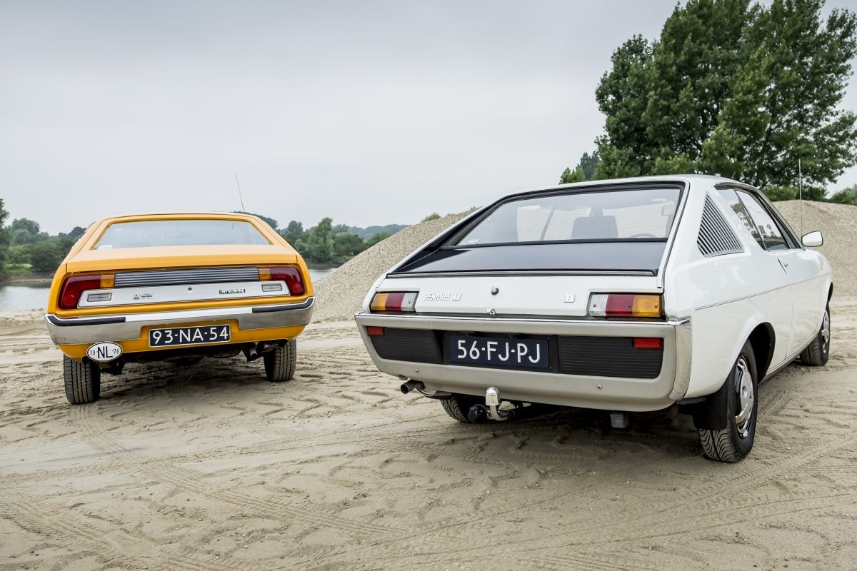 Mitsubishi Celeste vs Renault 17 klassiekers jaren 70