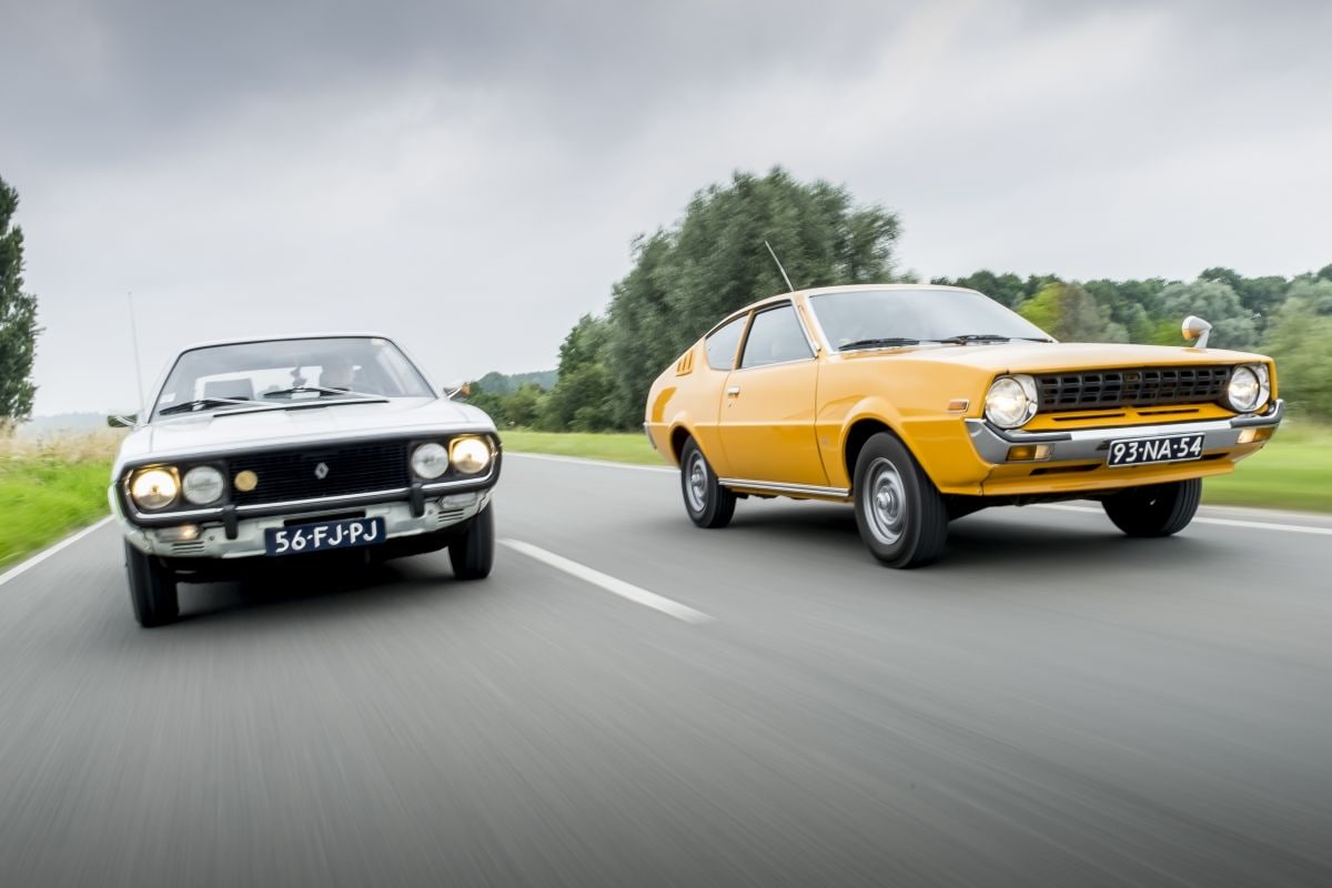 Mitsubishi Celeste vs Renault 17 klassiekers jaren 70