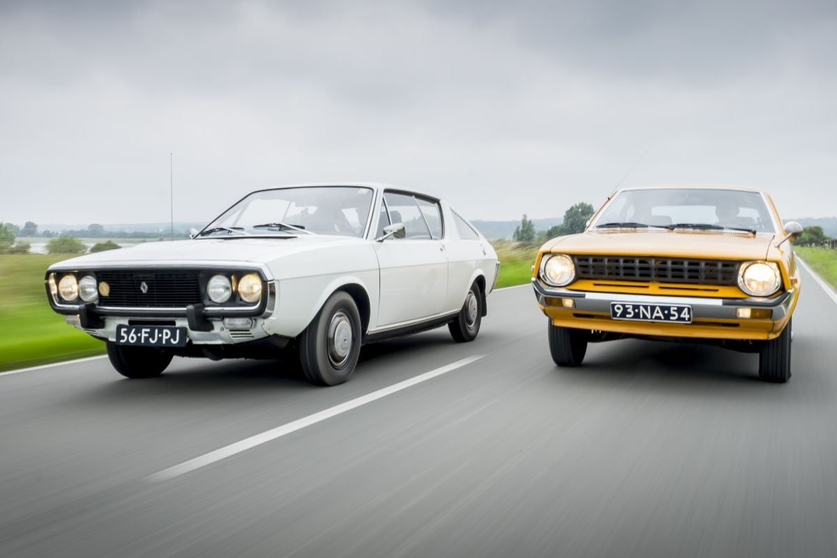 Mitsubishi Celeste vs Renault 17 klassiekers jaren 70