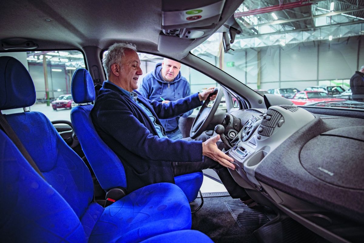 Ontwerper Fiat Multipla