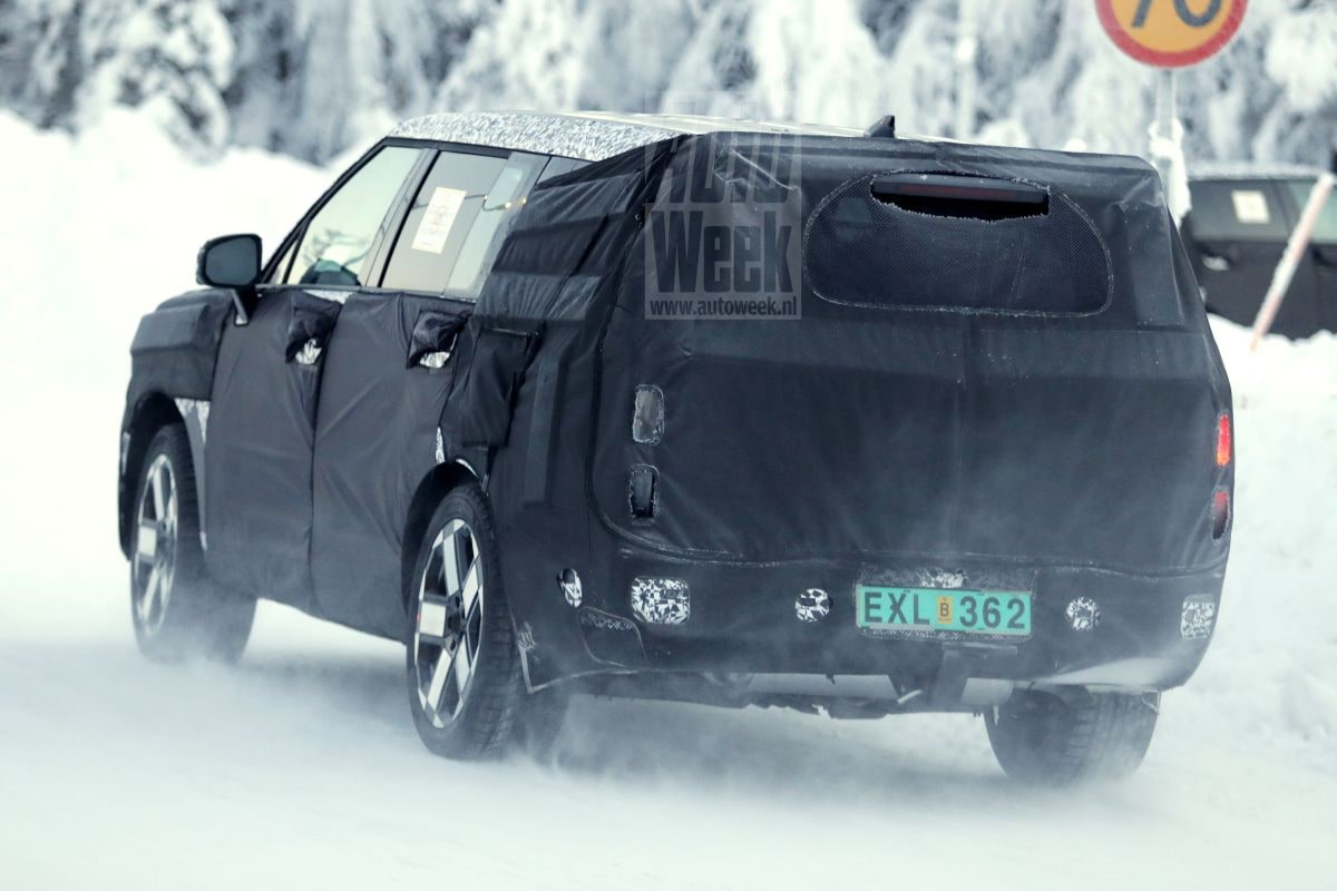 Hyundai Santa Fe spyshots