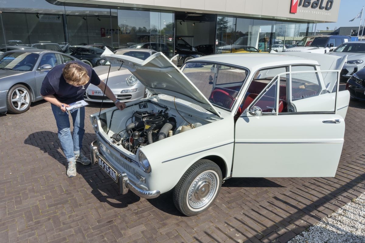 Daf meeting van mensen die Dafjes rijden