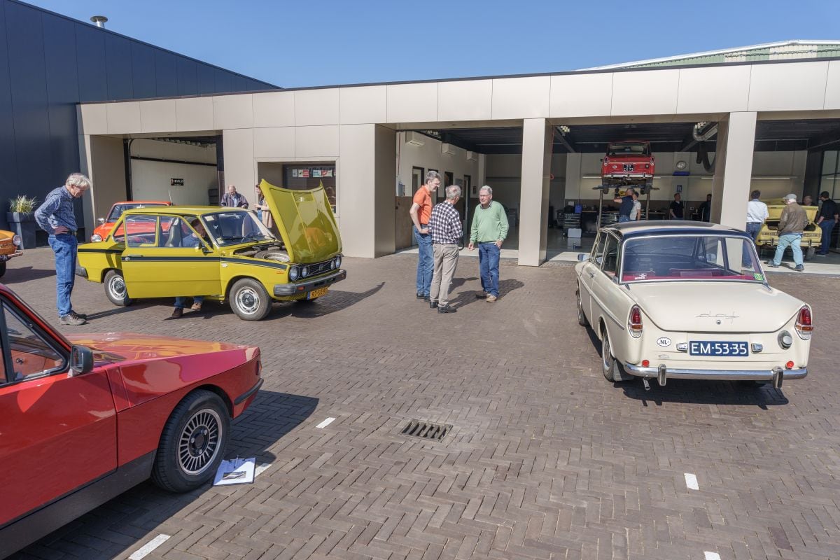 Daf meeting van mensen die Dafjes rijden
