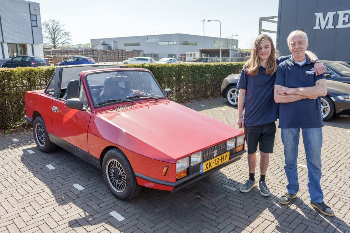 Daf meeting van mensen die Dafjes rijden