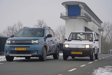 De Fiat Panda was de eerste EV die je kon kopen en die Elettra ontmoet de elektrische Grande Panda