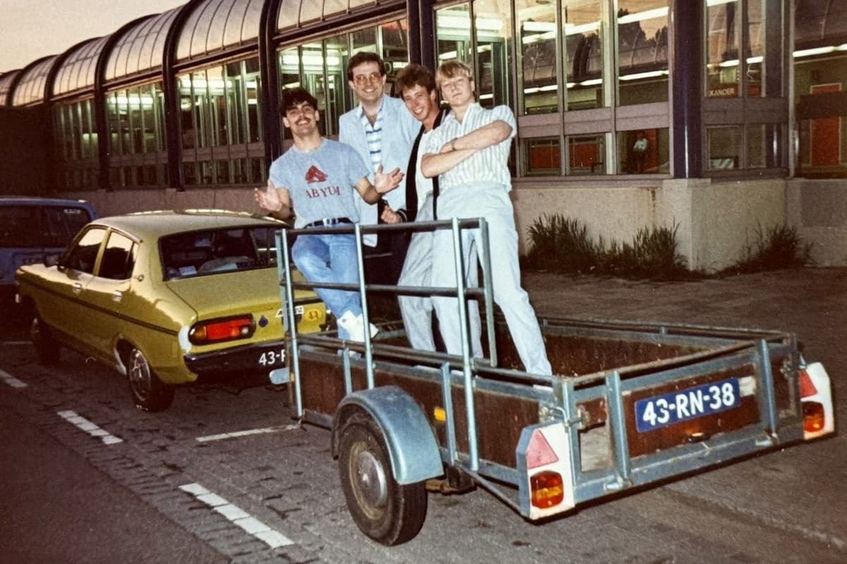Datsun 120Y in Mijn Eerste Auto