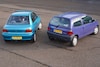 Mazda 121 en Renault Twingo