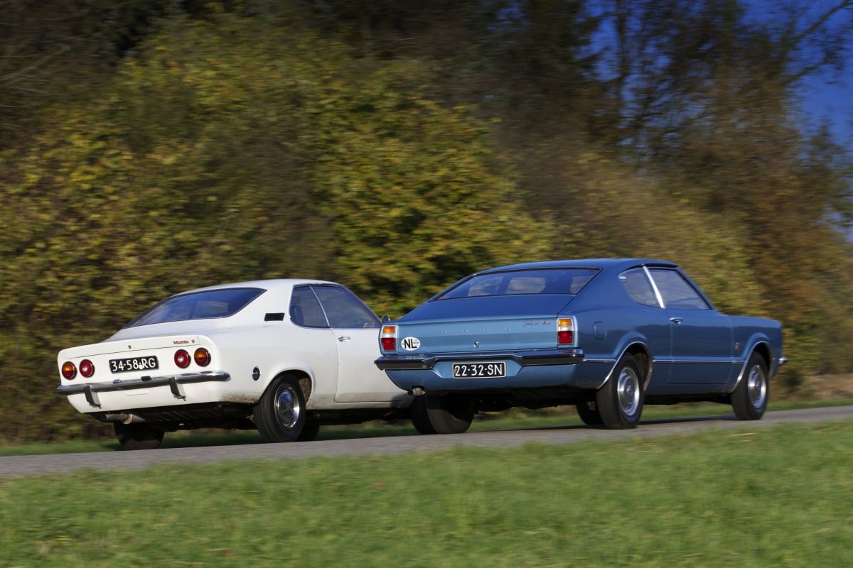 Ford Taunus Coupé vs Opel Manta klassiekers jaren 70