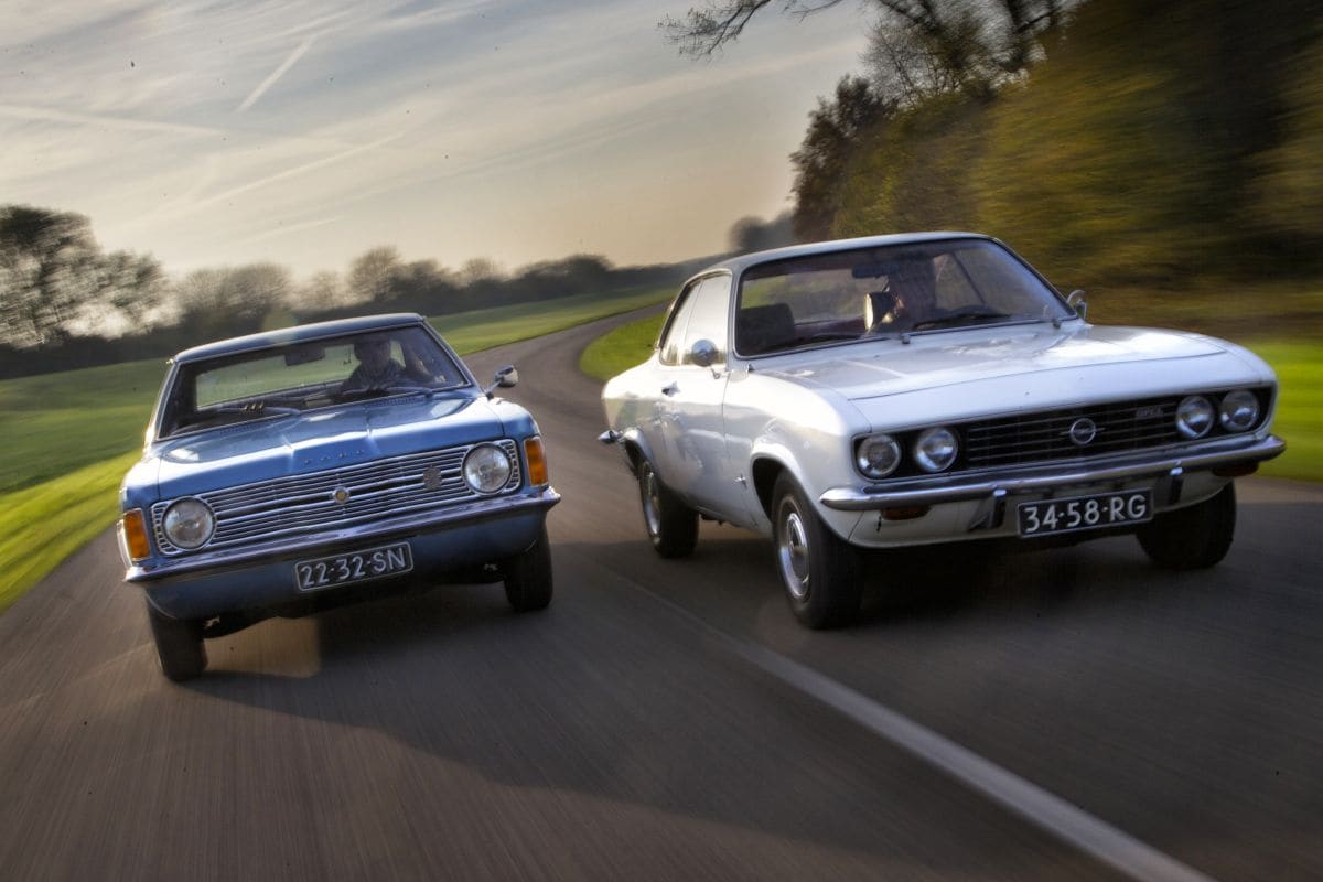 Ford Taunus Coupé vs Opel Manta klassiekers jaren 70
