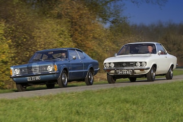 Ford Taunus Coupé vs Opel Manta klassiekers jaren 70