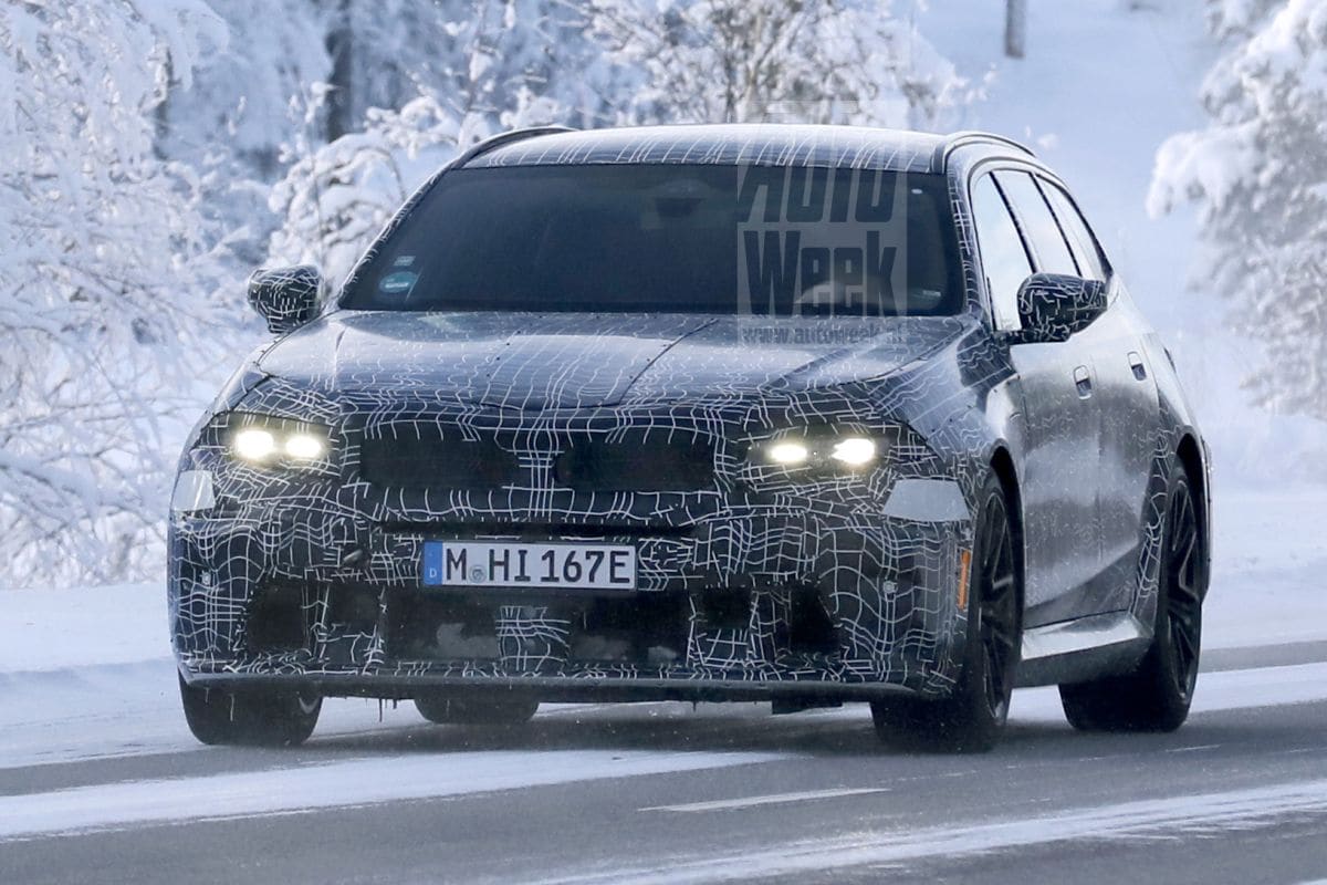 BMW M5 Touring spyshots