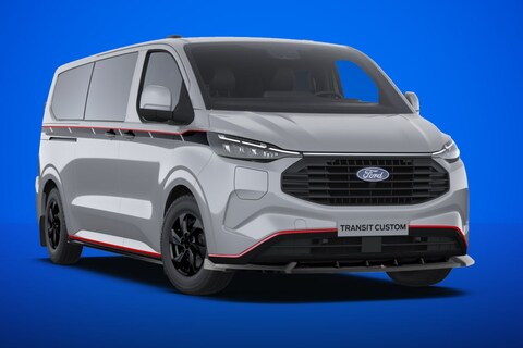 Voor de vlotte ondernemer: plug-in hybride Ford Transit Custom Grey Platinum