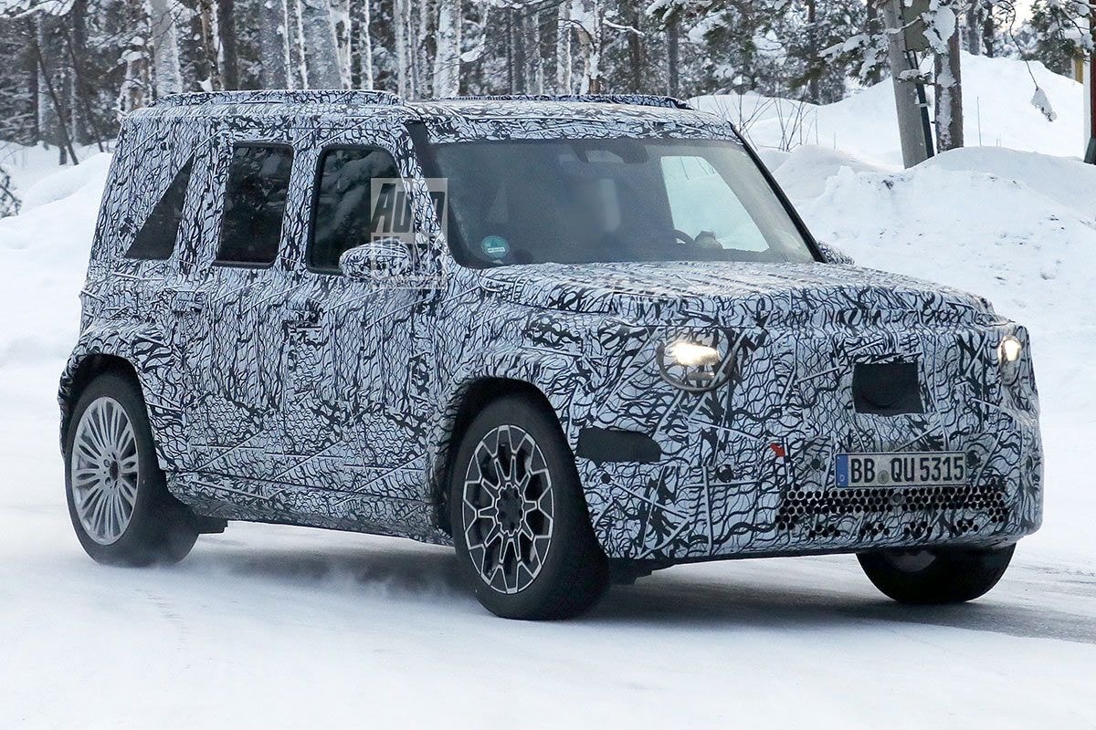 Spyshots Mercedes-Benz g-Klasse
