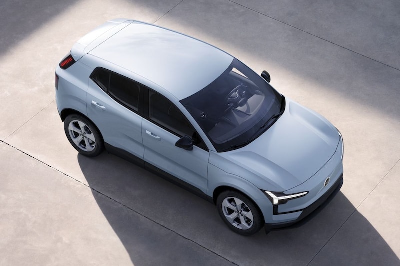 Volvo EX30 goedkoper, vermogen bijna gehalveerd