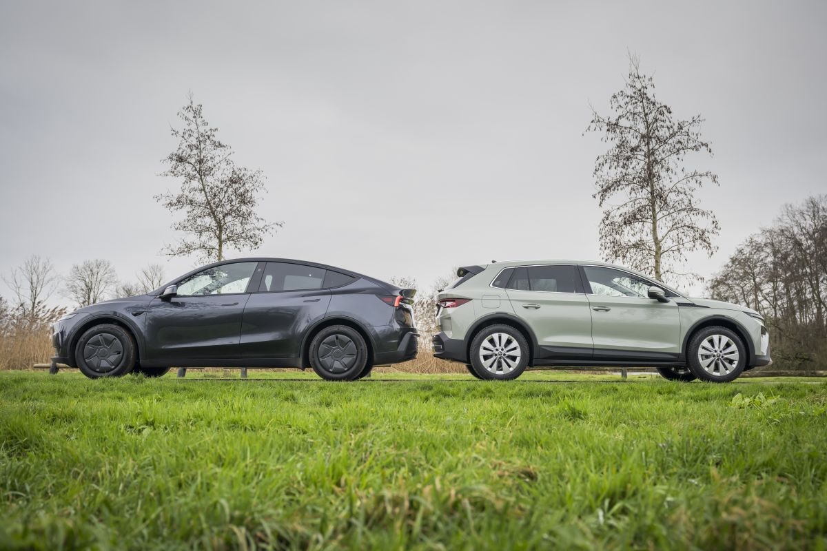 Tesla Model Y en Skoda Elroq
