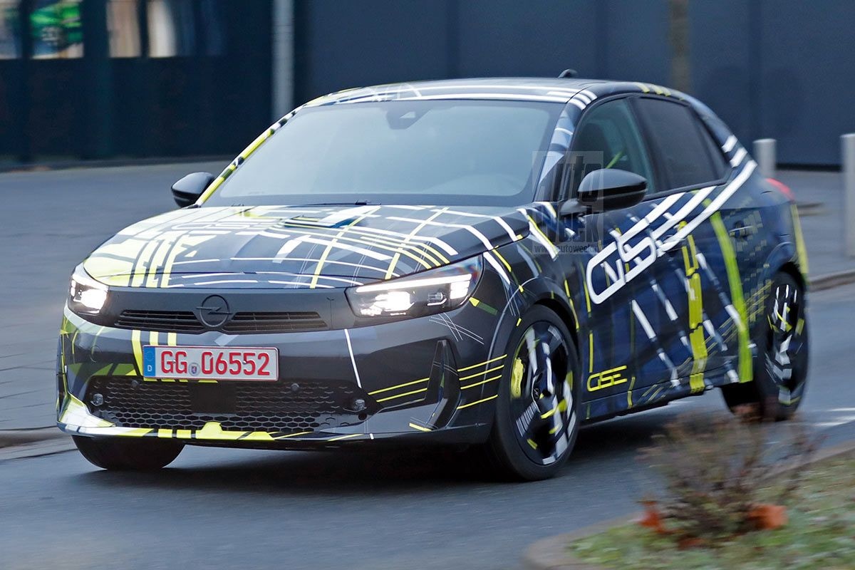 Spyshots Opel Corsa GSE