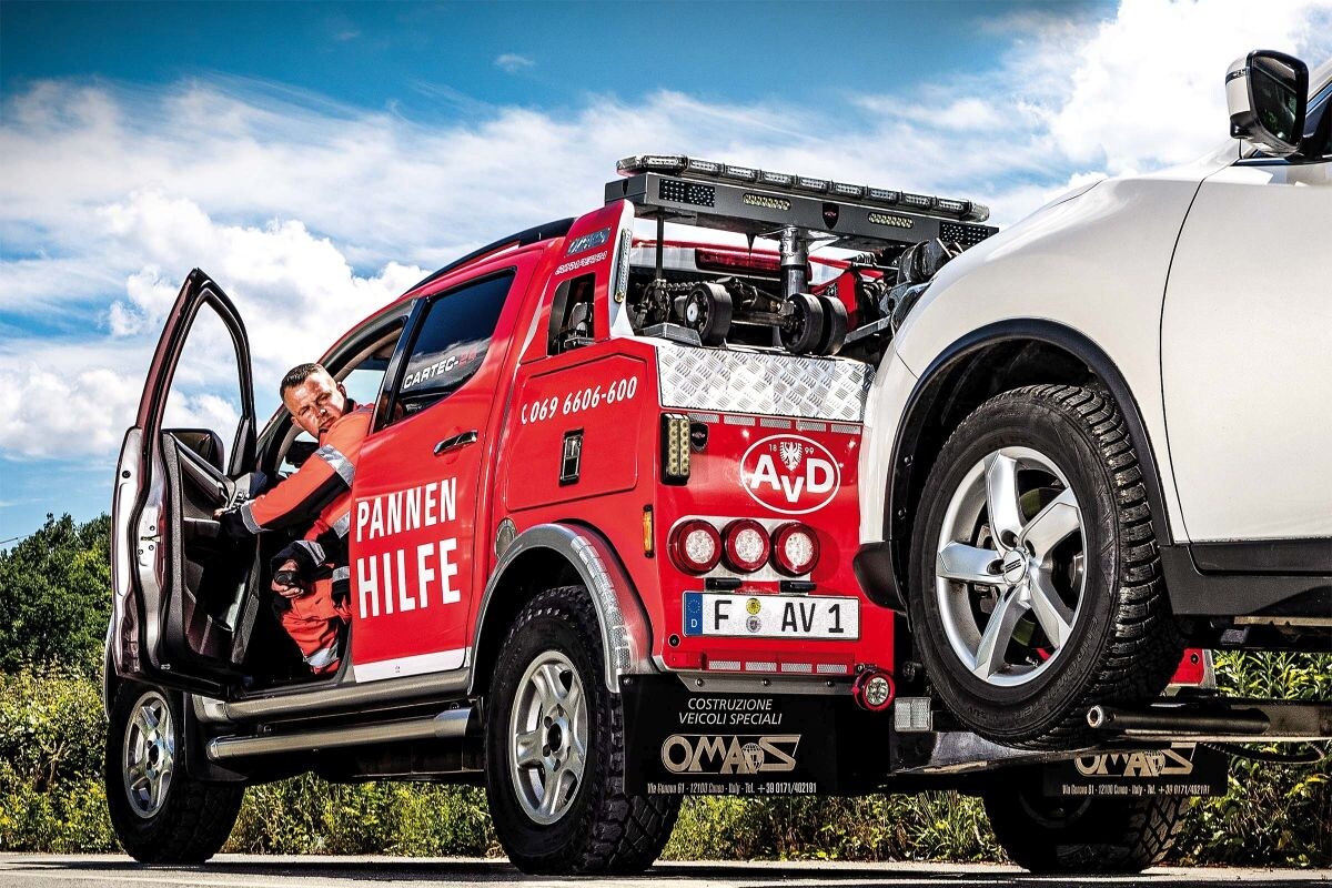 elektrische auto's op bergingsauto, afslepen