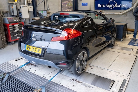 Deze Renault Wind, met de motor uit de Twingo RS, levert zelfs nog meer dan de beloofde 133 pk