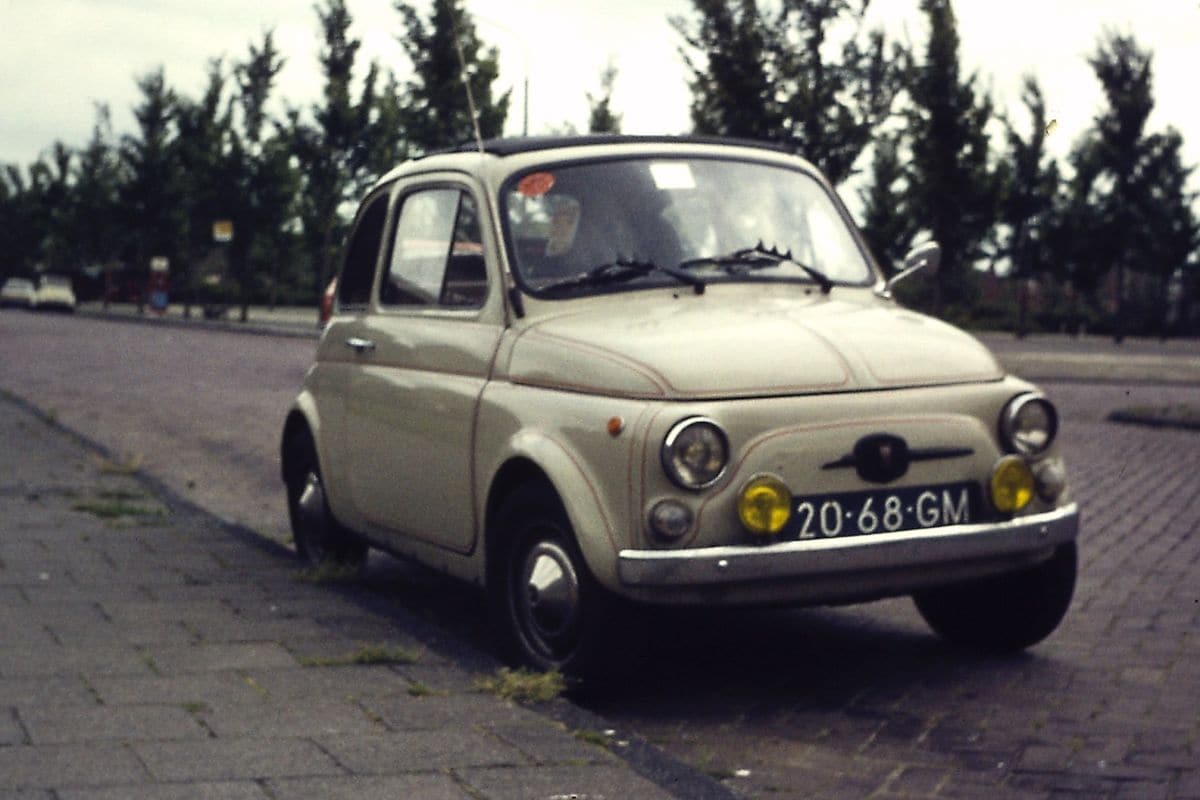 Fiat 500 als eerste auto