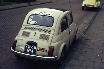Fiat 500 als eerste auto