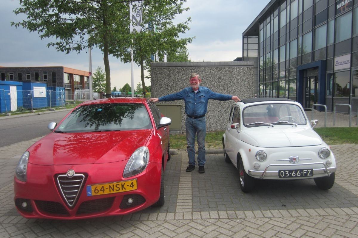 Fiat 500 als eerste auto