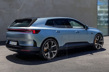 Polestar 4 SW illustratie Larson