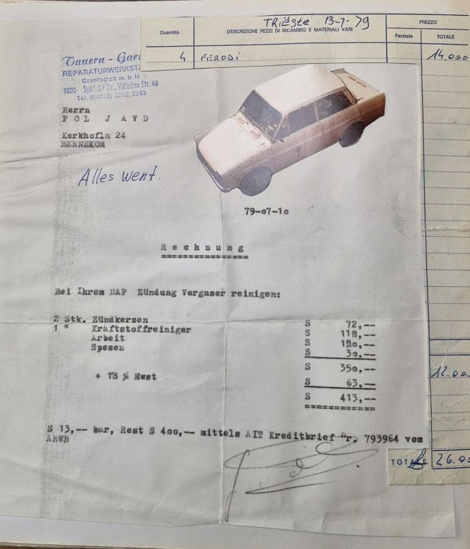 Daf 33 voor Mijn Eerste Auto