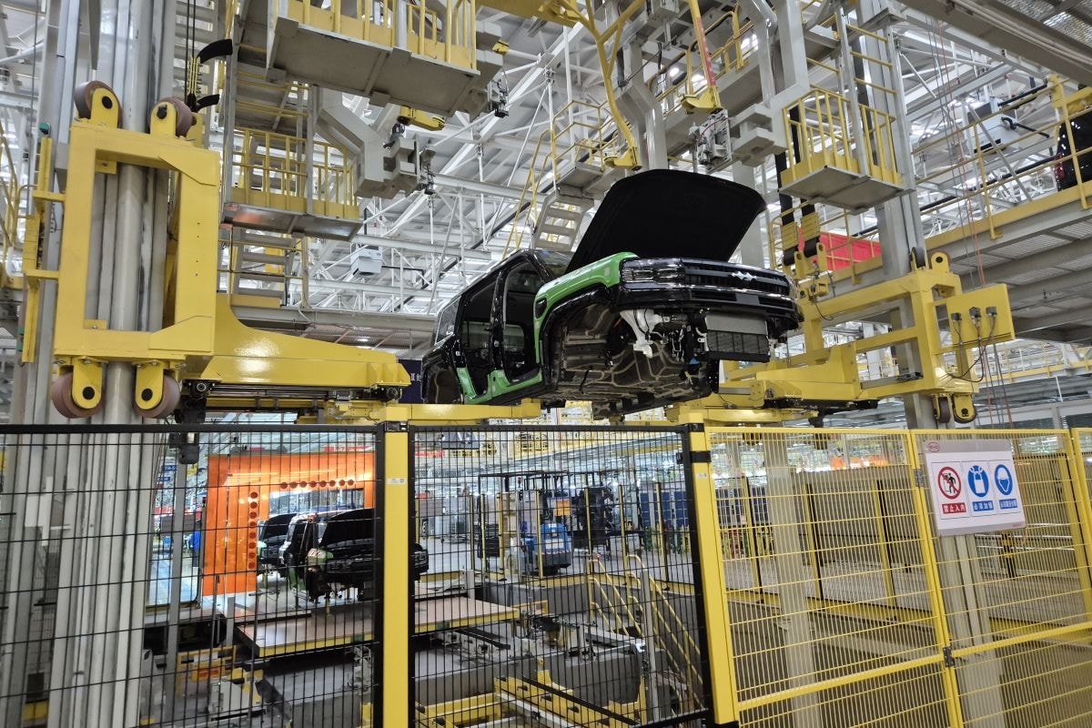 BYD gigafactory Zhengzhou