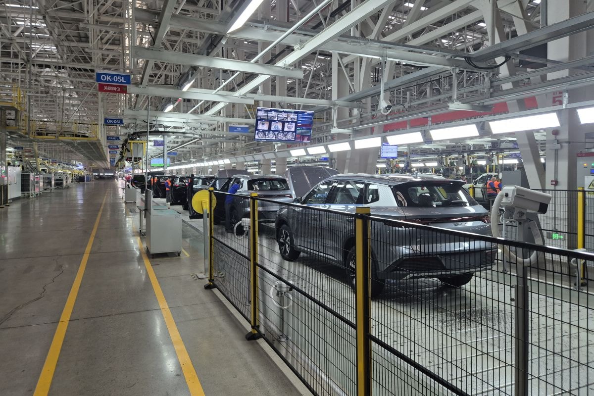 BYD gigafactory Zhengzhou