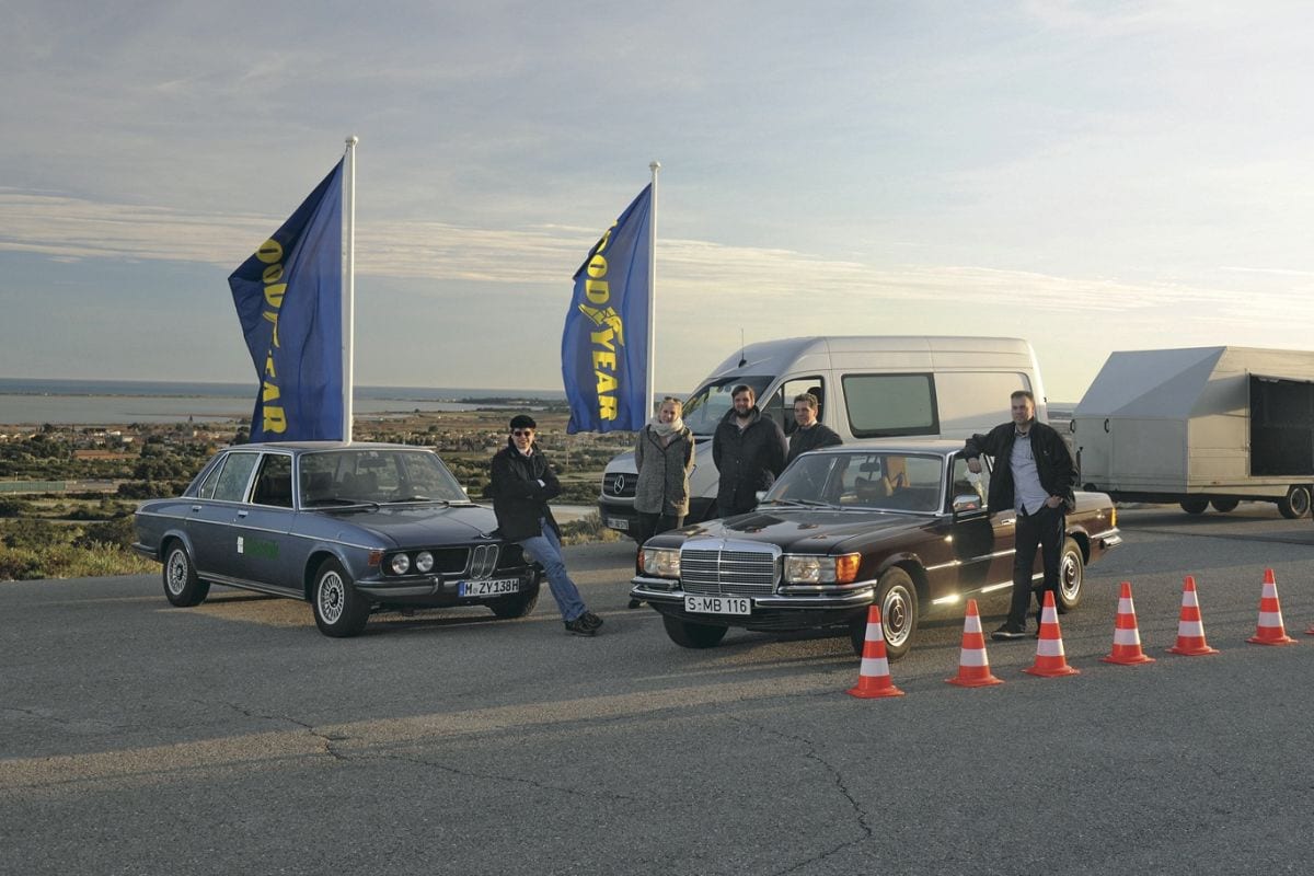 BMW 3.0 Si tegen Mercedes 350 SE