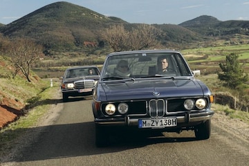 BMW 3.0 Si tegen Mercedes 350 SE