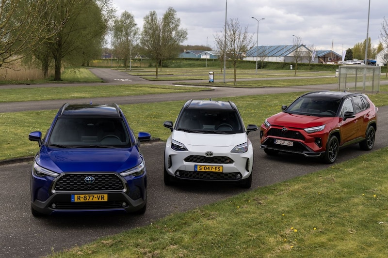 Drie keer SUV Toyota