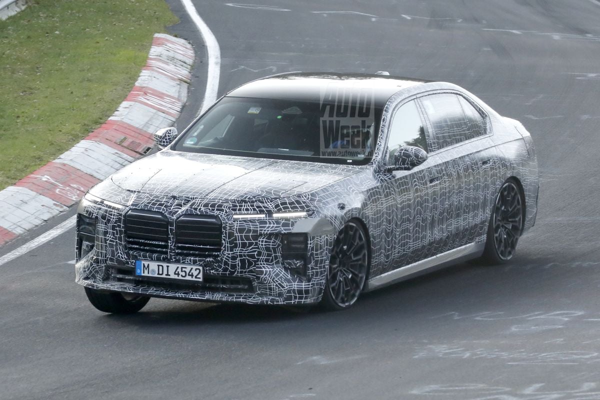 BMW 7-serie spyshots