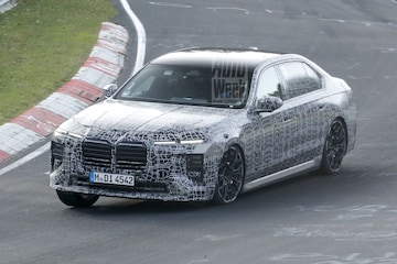 BMW 7-serie spyshots