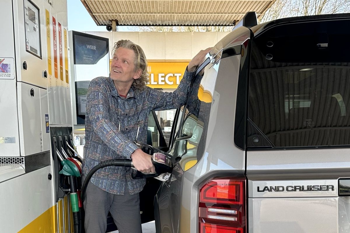 tanken brandstof tankstation
