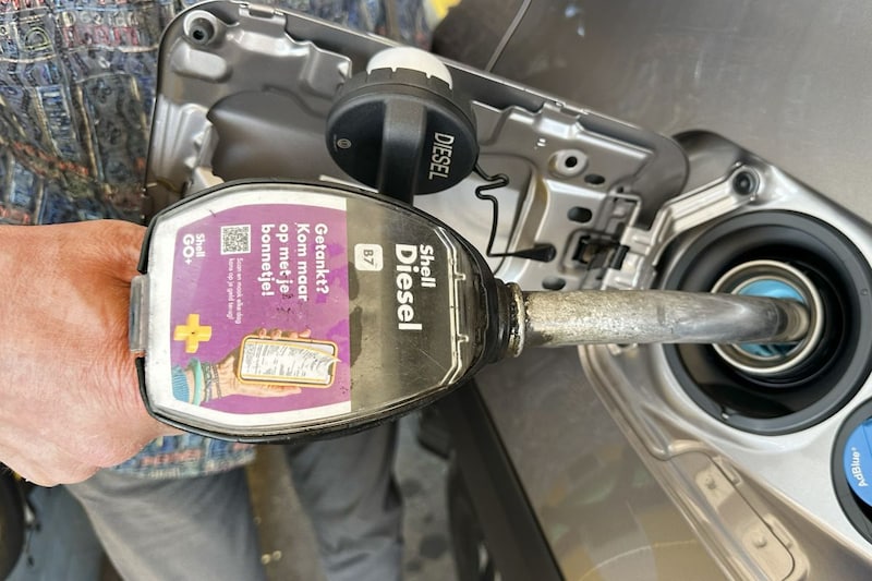 tanken brandstof tankstation diesel