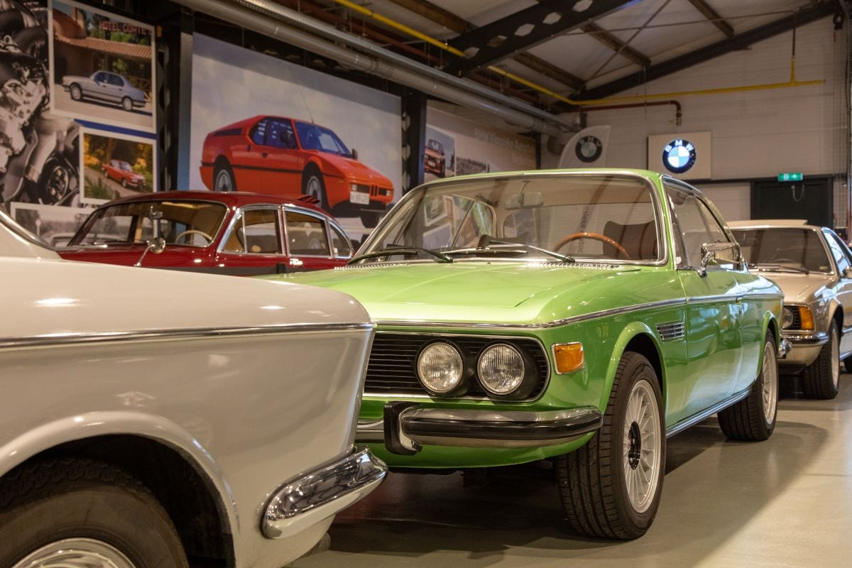 BMW klassiekers in museum