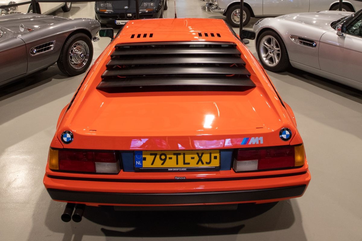 BMW M1 in museum