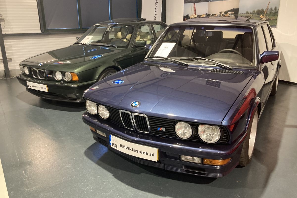 Klassieke BMW-tentoonstelling museum