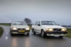 Opel Rekord en Volvo 740 sedans uit jaren 80